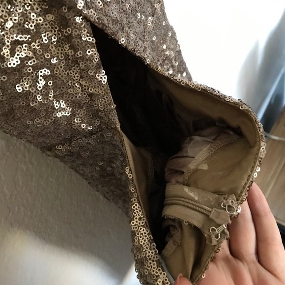 Sequin mini dress - Picture 3 of 5